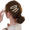 3-Piece Set, Simple Retro Acetic Acid Hairpin, Side Clip, New Broken Hair Bangs Clip, Forehead Bb Clip, Hairpin.