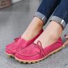 Fashion Sizes 34-44 Genuine Leather Flat Shoes Women Fashion Casual Nurse Shoes Hollow Soft Sole Non Slip Women's Shoes  Zapatos Mujer