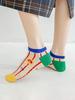 10 pairs of fashionable, novel and interesting pattern men's and women's gift socks suitable for outdoor wear and all seasons