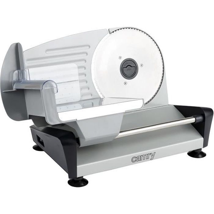 Trancheuse à jambon - Camry - CR4702 - Argenté - 2 W - Petit électroménager