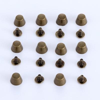 Metal Screw Nail Rivet High Quality Strap Rivets Round Head Screws Bucket Dome Clothes/Bag/Shoes Cloth Button DIY Decor