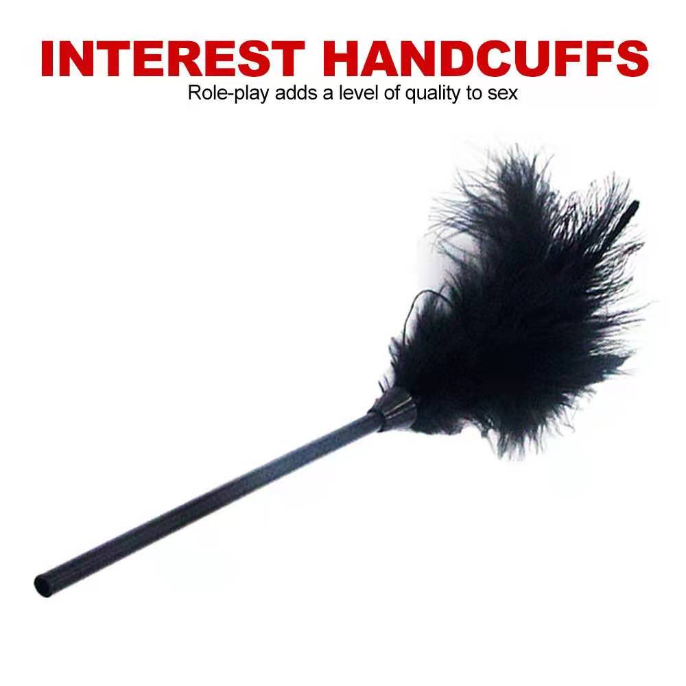 10PCS Fetish Kits Bed Restraints Bondage Plush PU Sexy Flirting Alternative Toys Tied BDSM Bondage