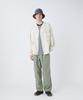 Snow Peak TAKIBI Herringbone Collarless Jacket Outerwear Jacket ECRU M JK-26SU007 Men's Women's
