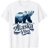 Alaska Day Mountain Souvenir For Mens Womens Group Trip T-Shirt