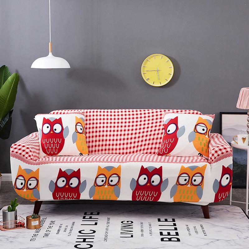 Multifunctional Knitted Stretch Sofa Cover All-Inclusive Soft Durable Washable for Living Room Furniture Protector