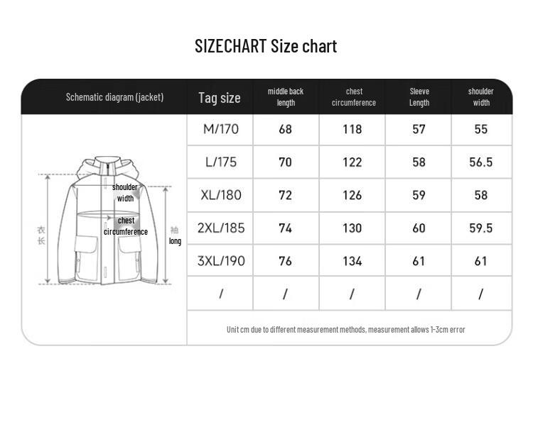 Jeep Men's Winter Padded Jacket P834MWD517