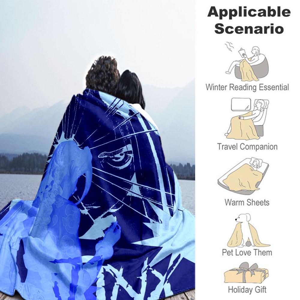 Arcane Flannel Blanket, High quality Comfortable for All Seasons, Home Decor, Warmth and Comfort