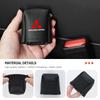 cxdjmy1 For Mitsubishi 1/2PCS Car Leather Seat Belt Buckle Anti-scratch Protector Cover Accessories Outlander Pajero Sport Lancer EX ASX