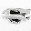 Car Decoration Door Bowl Handle Cover For Toyota Highlander XU70    Carbon Fiber Chrome Silver Cars Accessories