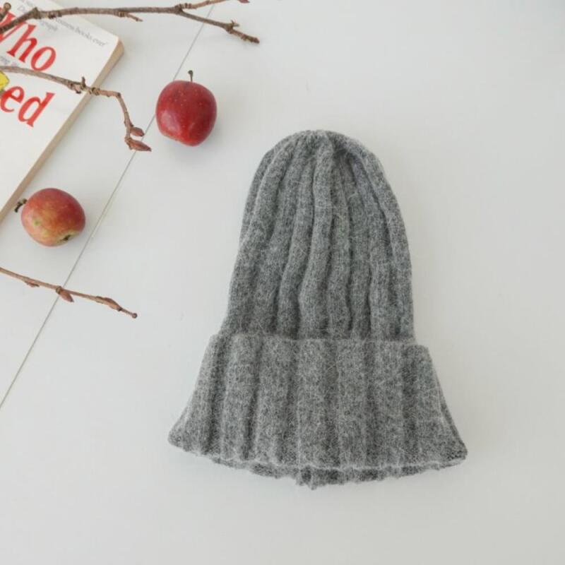 

Kongshisha Women s Wool Beanie Hat, Soft Black Winter Purple