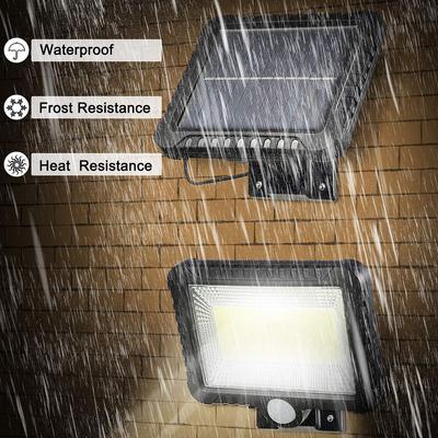 100LED Solar Light Outdoor Motion Sensor Recharge Solar Wall Light Waterproof Emergency Led Light Street Garden Porch Lamp