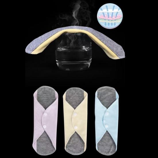 Wiederverwendbare auslaufsichere Inkontinenz-Einlagen mit Graphen-Aseptik-Technologie Wasserdichte waschbare Menstruationstücher für die Altenpflege