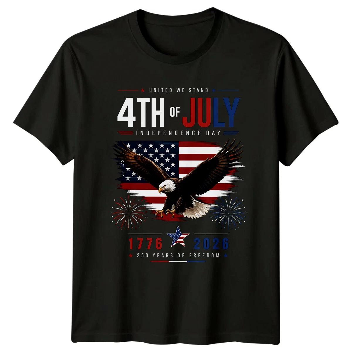 United We Stand 4th Of T-Shirt 4th Of July Patriotic 4th July XXL