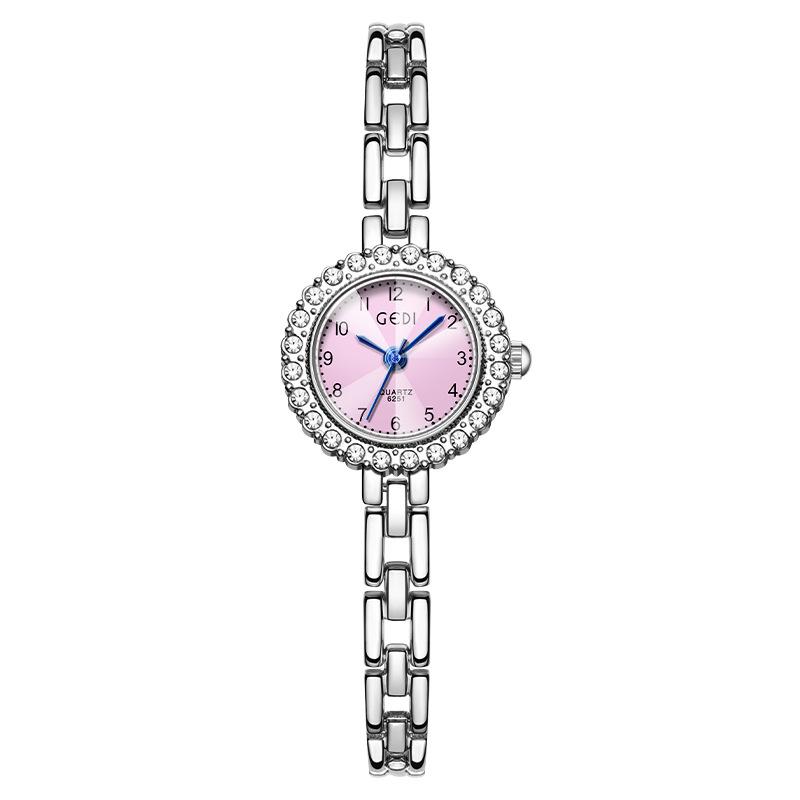 Jw Diamond-Encrusted Alloy Bracelet Watch Student Light Luxury Waterproof Quartz Watch Women S Niche Small And Exquisite Watch