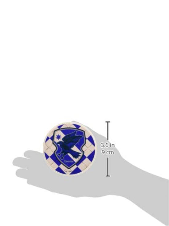 Sun Art Water Absorbent Coaster 9cm Ravenclaw Made in Japan "Harry Potter" SAN3753-4