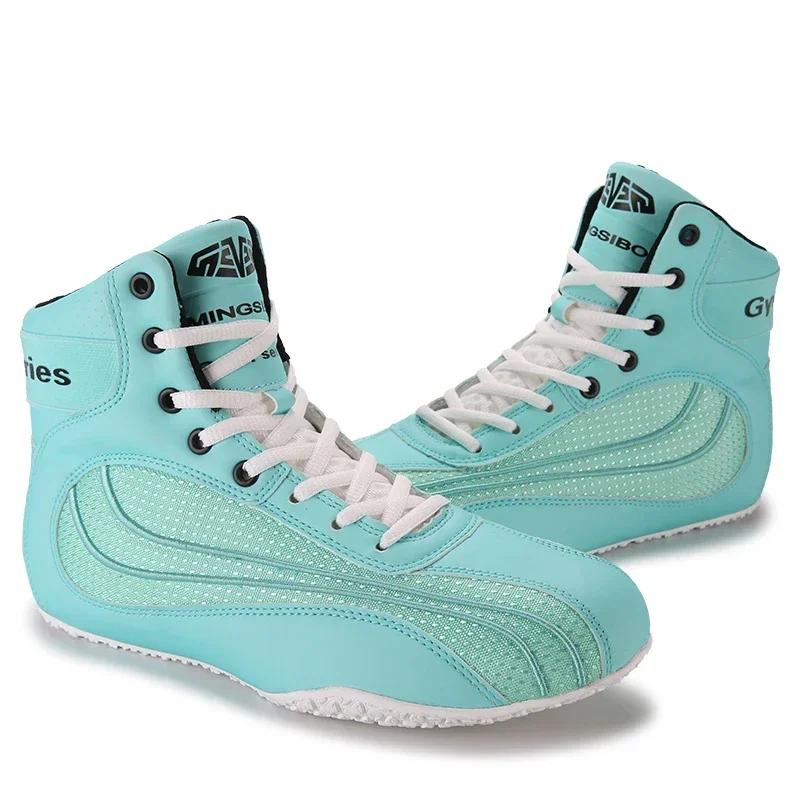 New Men Boxing Shoes Professional Wrestling Sneakers Luxury Flighting Footwears