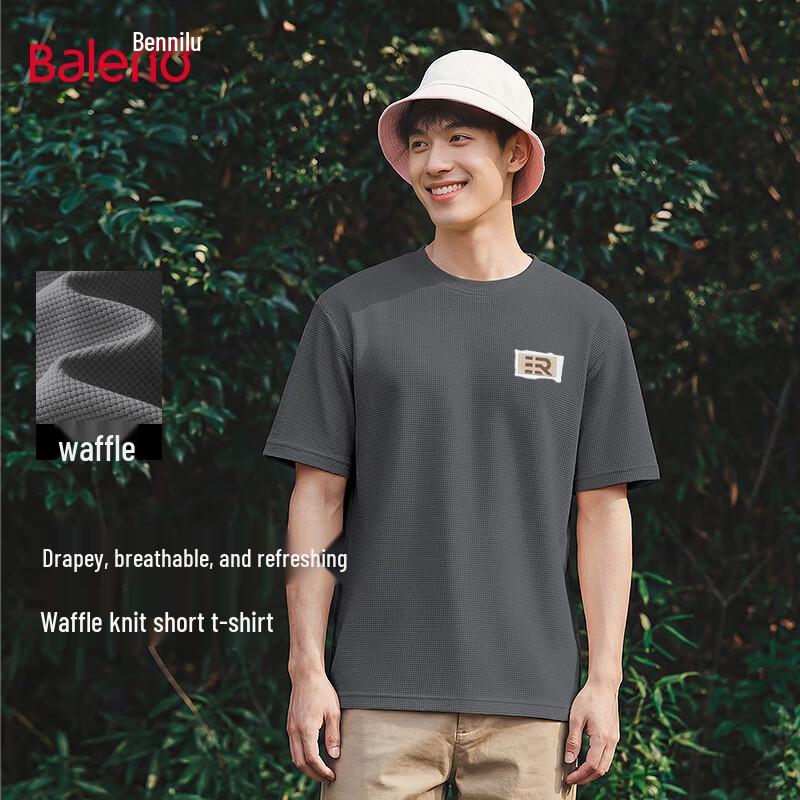 Baleno Men s Waffle Knit Short Sleeve T-Shirt