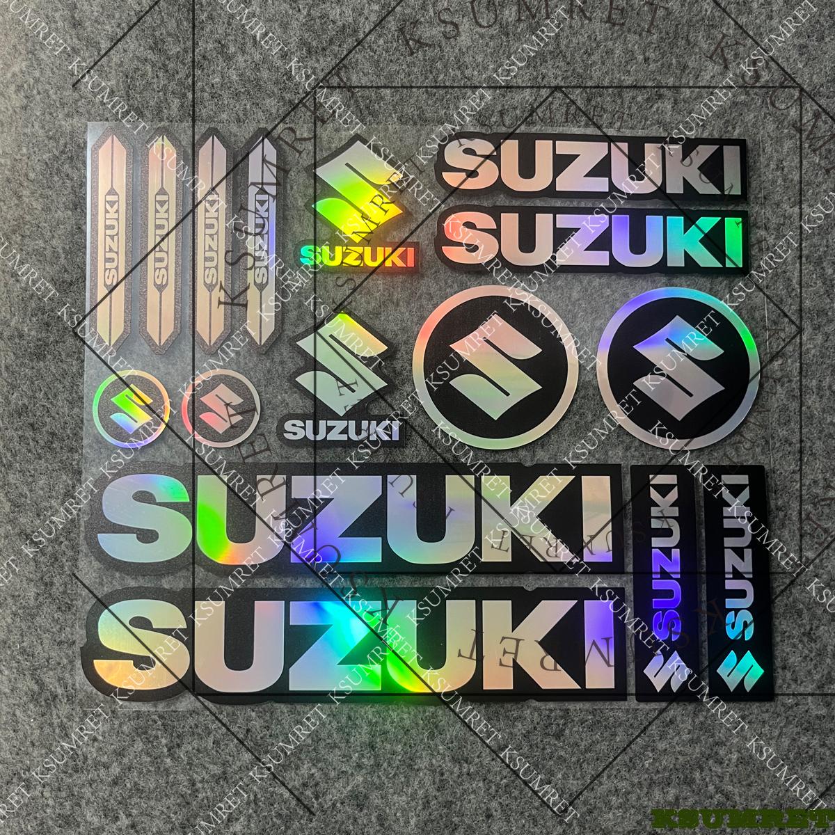 AAGL1 Laser For Suzuki Motorcycle Sticker Decal Moto Helmet Stickers Decals