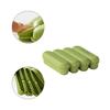 Flexible Silicone Ice Molds 4 Grids Ice Cubes Tray with Lid Suitable For Chilling Beverages And Parties