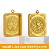 Ciondoli Buddha Tibetani Ciondoli Scatola Ciondolo Donna Ciondolo per Collana Coppia Regalo Vacanza Moderno Creativo Tradizione Lega Fatto a Mano Ciondolo Ornamenti Figurine