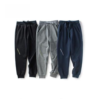 Korean Style Boys' Sports Sweatpants - Spring & Autumn - Thick, Casual, Children's Trousers