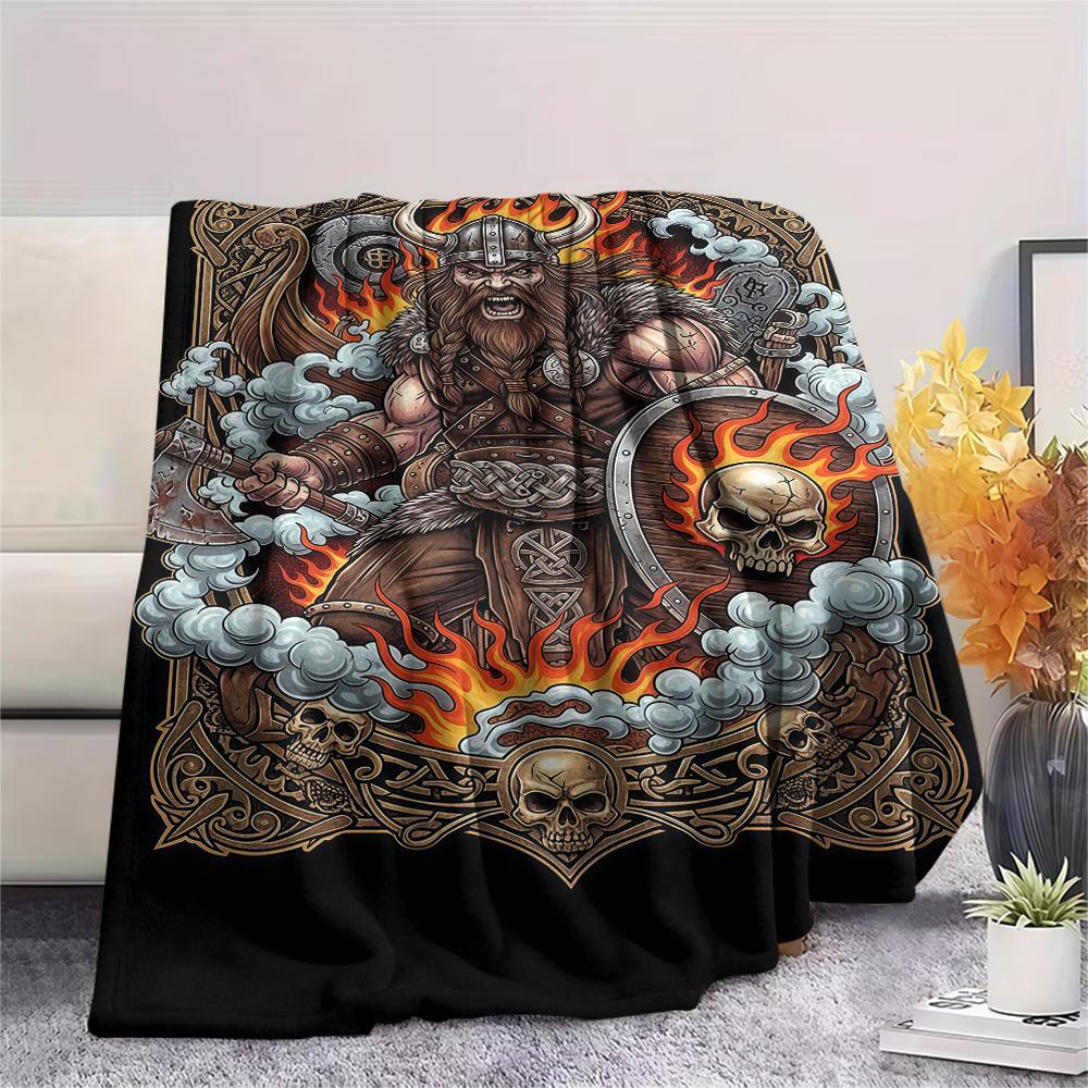 Street dark gorilla wolf truckPrint Flannel Blanket,High quality Comfortable for All Seasons,Home Decor,Warmth and Comfort,Perfect for Christmas Gifts