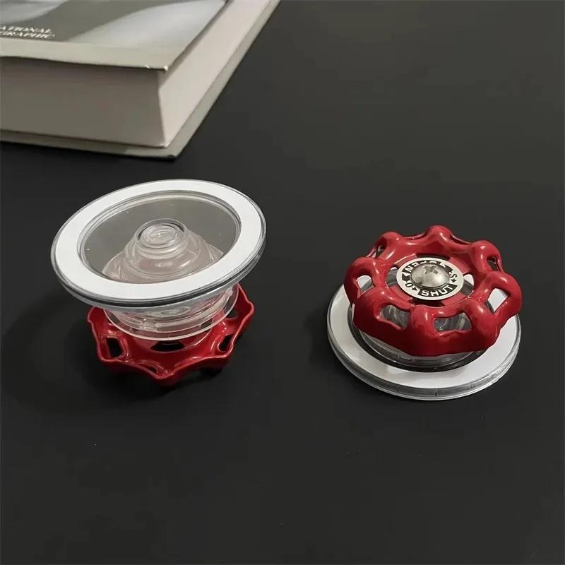 Valve Magnetic Folding Mobile Phone Grip Holder Socket Pocket Support for Magsafe IPhone Mac Safe Ring Finger Expanding Stand