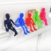 5Pcs Halloween Stretchable Skeleton Party Favors Tpr Soft Rubber Zombie Horror Ventilate Stress Relief Toy Halloween Kids Gifts