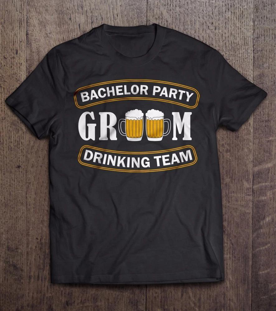 Groom TShirt Bachelor Party Drinking Team Tee Shirt XL