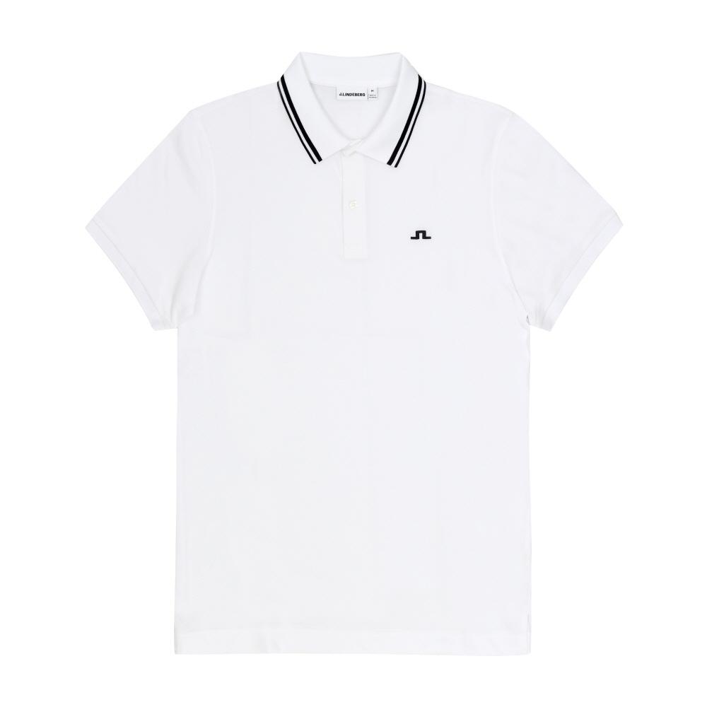 J.lindeberg Men S Joy Tipping Polo Golf Tee Bmjt15739 0000 BMJT15739 0000 (M)