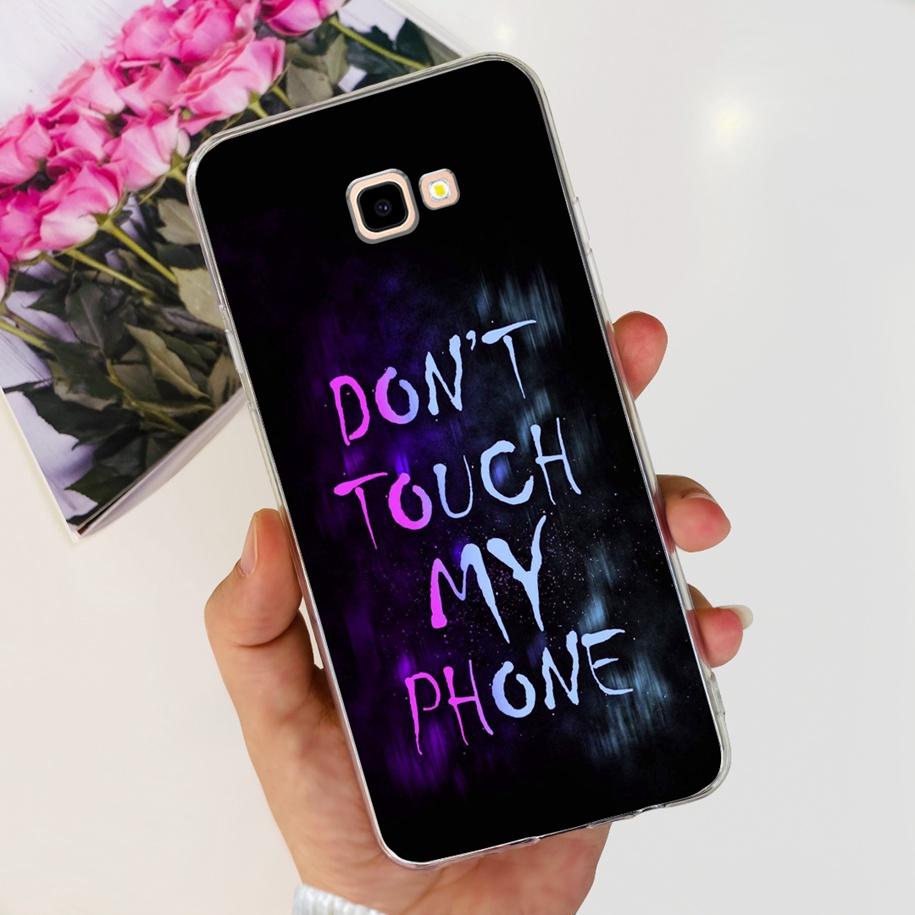 For Samsung Galaxy J4 Plus 2018 Phone Case Fashion Flower Soft Silicone Cover For Samsung J4 J 4 Plus 2018 J4+ J415F J4Plus Capa