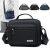 Borsa a Spalla Impermeabile di Grande Capacità da Uomo – Tracolla Messenger Resistente all'Usura con Tasche Multiple per Affari