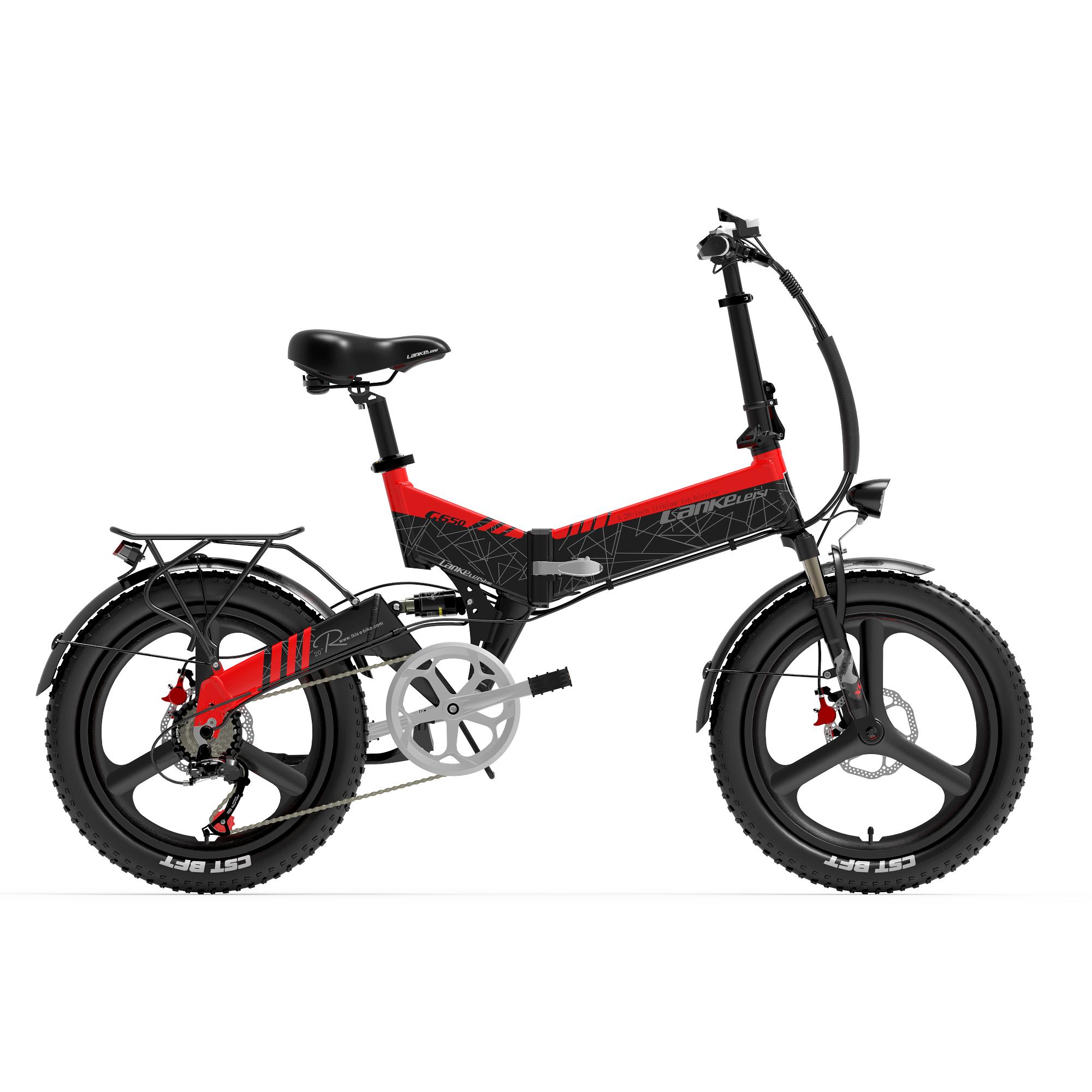 LANLELEISI G650 Elektriskais velosipēds 48V 12