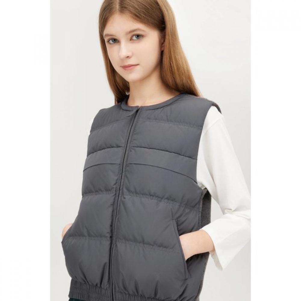 Benetton Jacquard Knit Duck Down Vest Bapde3561