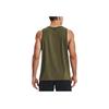 Under Armour Sportstyle Logo Print Loose Fitness Training Tank Top Men Tops Navy-Green 1329589-390