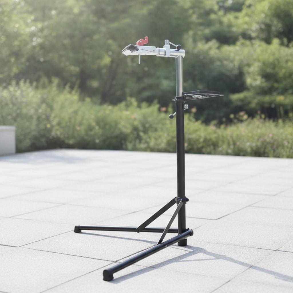 Bike Repair Holderwith Tool Tray Sturdy for Home Mechanics