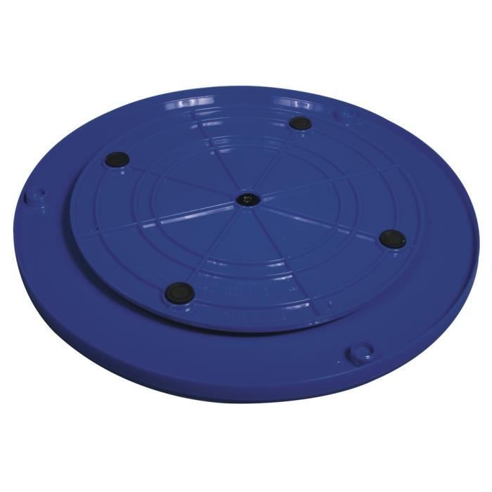 Plateau tournant - RAYHER - 28 cm - Couleur bleue - Usage régulier - Mixte