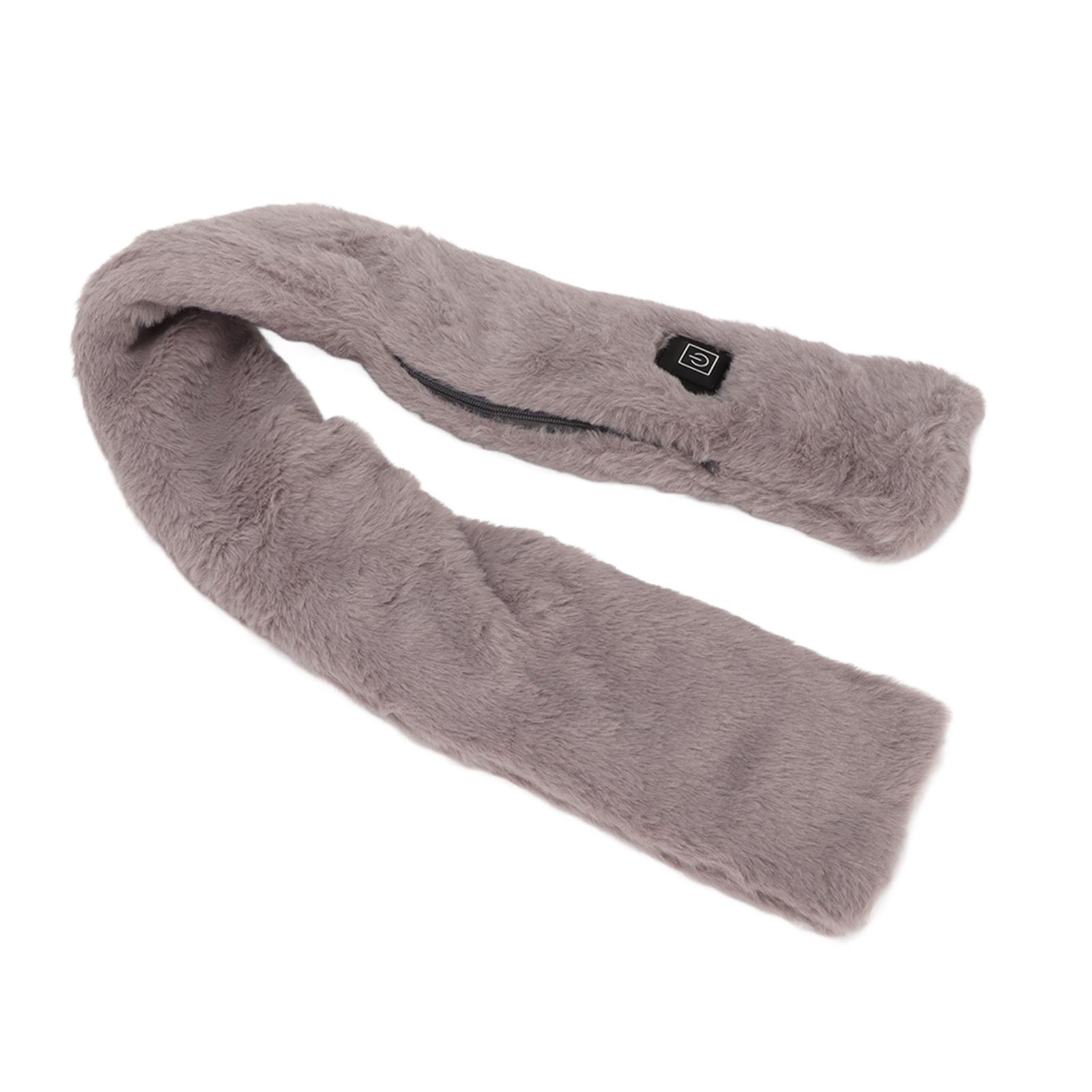 

Electric Heated Scarf 3 Temperature Gears Detachable Washable Keep Warm Heating Neckerchief