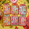 6Pcs Cartoon Chinese Snake Year Red Envelope Blessings Printing Hong Bao  Wedding Birthday