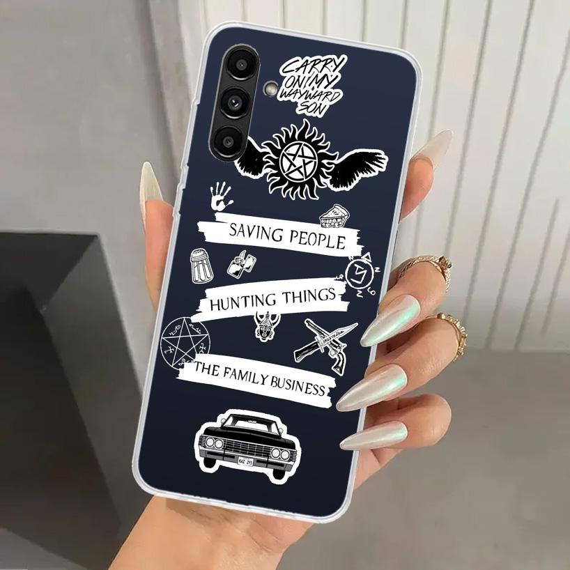 

Babaite Supernatural SPN Dean And Sam Phone Case for Samsung Galaxy A16 A26 A36 A56 A15 A25 A35 A55 A14 A24 A34 A54 A13 A23 A33 Samsung A56