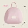 Portable Travel Organizer Bag - Handheld Storage for Underwear Socks Bras Intimate Clothes Polyester Fiber Ball Shaped