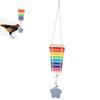 Non-Toxic Pecking Xylophone Wood Bird Xylophone Fun Chicken Wooden Toy  African Macaws