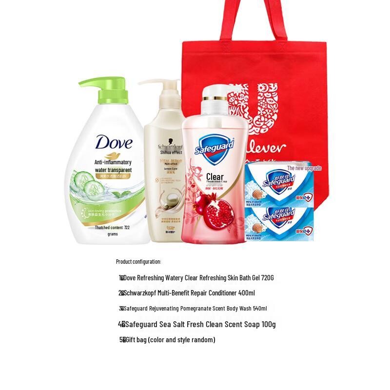 DOVE Refreshing Repair Wash & Care Set