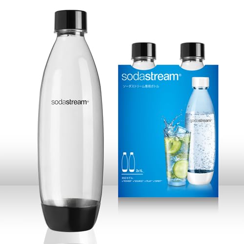 SodaStream Fuse Bottles, 1L, Set of 2