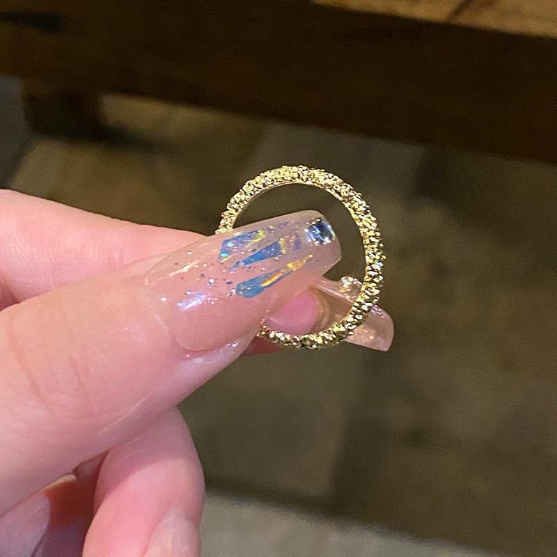 Zhongying Minimalist Cold Style Women s Ring - Japanese & Korean Fashion Index Finger Band золотой