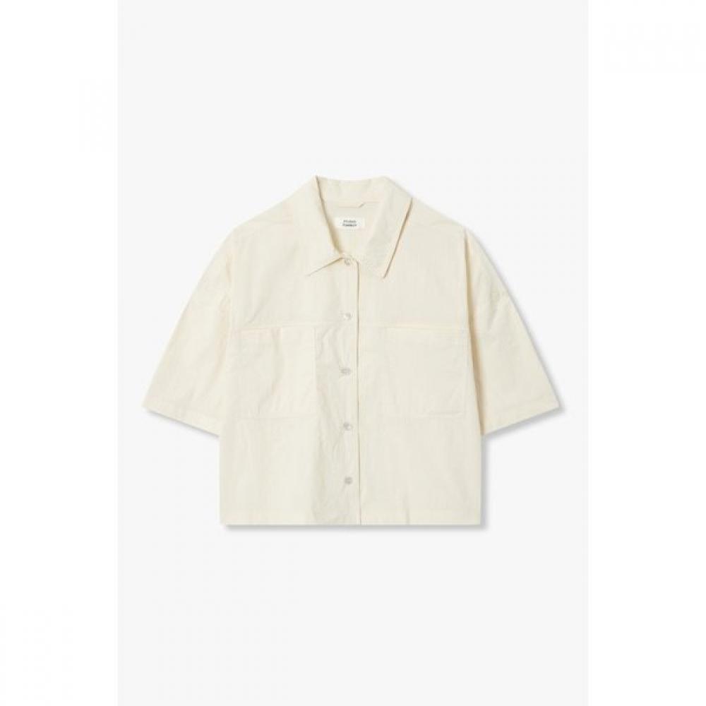 STUDIO TOMBOY Short Sleeve Shirt Back Pleat 9175221989