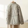 IHIMI Women's New Chinese Style Embroidered Padded Jacket