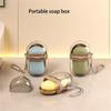 Elegant Transportable Soap Container For Travel Protective Plan With Air Openings Small Bathroom Accessories