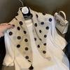 Polka Dot Silk Scarf Women'S High-End Small Square Scarf Fashion Versatile Sunscreen Shawl Scarf Fringed Decorative Scarf