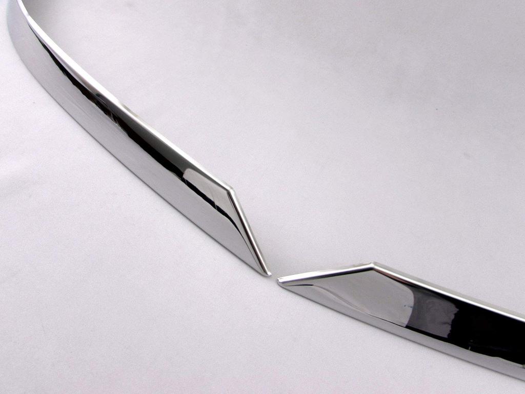 BRIGHTZ Stainless Steel Plated Headlight Eyeliners for Toyota Serena C27 Compatible with and HFC27 Ultra-Mirror (2-Piece Set) (Pre-facelift)